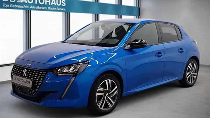 Gebraucht Peugeot 208 Allure 101 PS (74 kW) 2023 Blau Kleinwagen