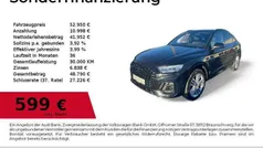 Mythosschwarz metallic Gebraucht 2024 Audi Q5 Sportback S-Line SUV | 52.950 € (Fairer Preis)