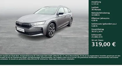 Gebraucht 2025 Skoda Octavia SportLine Kombi | 36.411 € (Fairer Preis)