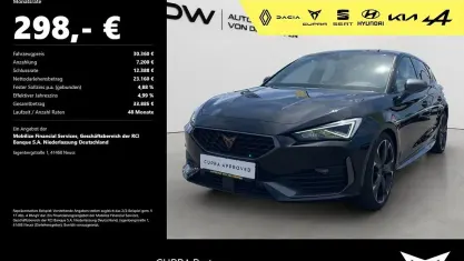 Gebraucht Cupra Leon VZ 245 PS (180 kW) 2024 Mitternachtsschwarz Limousine