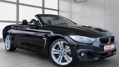 Black sapphire metallic (475) Gebraucht 2015 BMW 440 Sport Line Cabrio | 29.990 € (Superpreis)