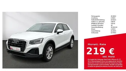 Gebraucht Audi Q2 Ambiente 116 PS (85 kW) 2023 Arkonaweiß SUV