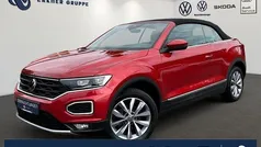 Kings red metallic Gebraucht 2021 VW T-Roc Cabriolet Style Cabrio | 25.499 € (Guter Preis)
