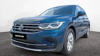 Gebraucht VW Tiguan Elegance 150 PS (110 kW) 2021 Nightshade blue metallic SUV