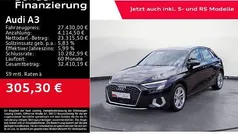 Schwarz Gebraucht 2022 Audi A3 Sportback e-tron Advanced Plus Limousine | 27.430 € (Fairer Preis)