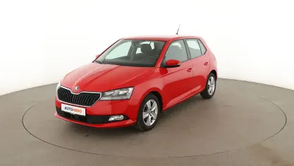Gebraucht Skoda Fabia Ambition 95 PS (69 kW) 2021 Rot Kleinwagen