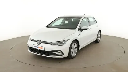 Gebraucht VW Golf VIII Style 2020 Weiß Limousine
