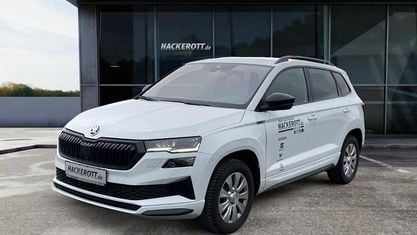 Gebraucht Skoda Karoq SportLine 150 PS (110 kW) 2024 Weiß SUV