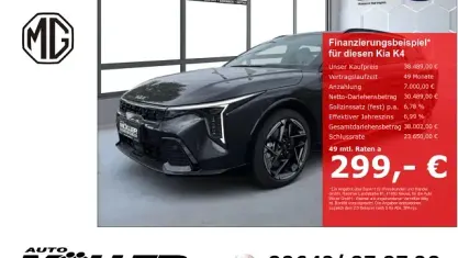 Neu Kia K4 GT-Line 179 PS (131 kW) 2026 Interstellar grau metallic Kombi