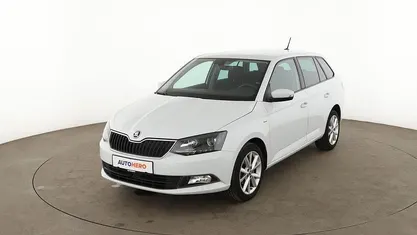 Gebraucht Skoda Fabia Clever 75 PS (55 kW) 2018 Weiß Kombi