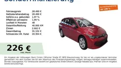 Kings red metallic Gebraucht 2024 VW Golf VIII Life Kombi | 28.490 € (Fairer Preis)