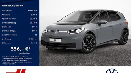 Gebraucht 2021 VW ID.3 Pure Kleinwagen | 21.880 € (Fairer Preis)