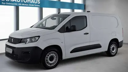 Gebraucht Peugeot Partner Premium 102 PS (75 kW) 2022 Weiß Van / Kleinbus