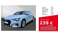 Weiß Gebraucht 2022 Audi A3 Sportback e-tron Advanced Limousine | 22.380 € (Fairer Preis)