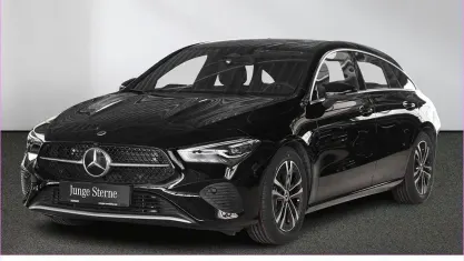 Gebraucht Mercedes CLA200 Shooting Brake 163 PS (119 kW) 2025 Unilack nachtschwarz Kombi