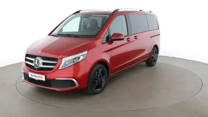 Gebraucht Mercedes V250 Avantgarde Edition 190 PS (139 kW) 2020 Rot Van / Kleinbus
