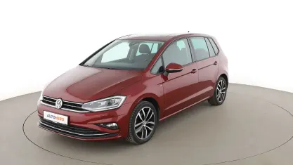 Gebraucht VW Golf Sportsvan Join 131 PS (96 kW) 2018 Rot Van / Kleinbus