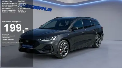 Gebraucht Ford Focus ST-Line 155 PS (114 kW) 2022 Grau met Kombi