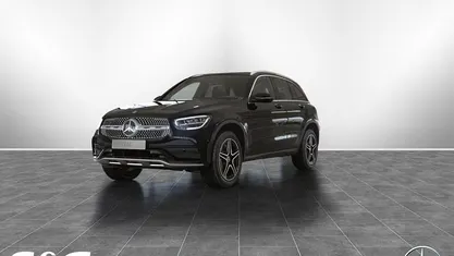 Gebraucht Mercedes GLC300e AMG 194 PS (142 kW) 2022 Unilack schwarz uni SUV