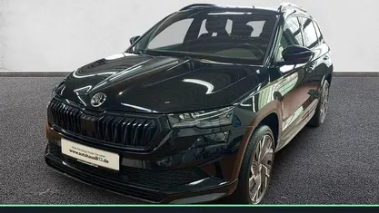 Gebraucht Skoda Karoq SportLine 190 PS (139 kW) 2023 Blackmagic perleffekt (schwarz) SUV