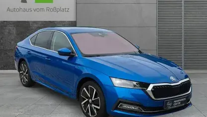 Gebraucht Skoda Octavia 150 PS (110 kW) 2021 Blau Limousine