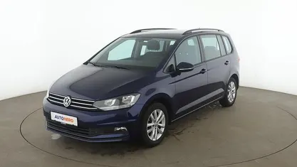 Gebraucht VW Touran Comfortline 110 PS (80 kW) 2018 Blau Van / Kleinbus