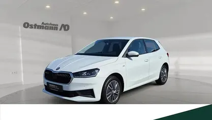 Gebraucht Skoda Fabia Tour 110 PS (80 kW) 2024 Moonweiss metallic Kleinwagen