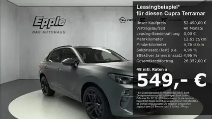 Grau Neu 2025 Cupra Terramar Limited Edition SUV | 52.490 € (Fairer Preis)