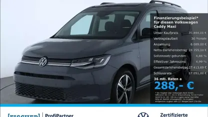 Gebraucht VW Caddy Dark Label 116 PS (85 kW) 2024 Pure grey Van / Kleinbus
