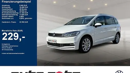 Weiß Gebraucht 2021 VW Touran Highline Van / Kleinbus | 23.780 € (Fairer Preis)