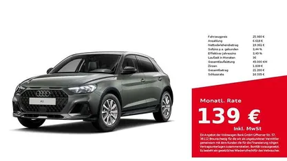 Usata Audi A1 S-Line 116 CV (85 kW) 2025 Grigio SUV