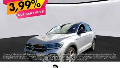 Gebraucht VW T-Roc R-line 150 PS (110 kW) 2022 Pyrit silber metallic SUV