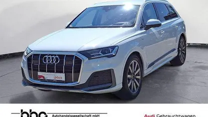 Second-hand Audi Q7 S-Line 286 CP (210 kW) 2022 Alb SUV