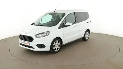 Gebraucht Ford Tourneo Courier Trend 101 PS (74 kW) 2020 Weiß Van / Kleinbus