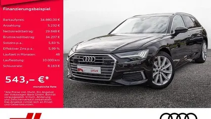 Gebraucht Audi A6 Design 231 PS (169 kW) 2019 Mythosschwarz metallic Kombi