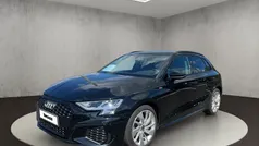 Schwarz (mythosschwarz metallic) Gebraucht 2023 Audi A3 Sportback S-Line Limousine | 29.400 € (Fairer Preis)