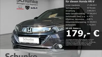 Gebraucht Honda HR-V Elegance 131 PS (96 kW) 2019 Schwarz SUV