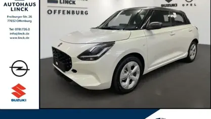 Neu Suzuki Swift Comfort 83 PS (61 kW) 2025 Farbe: weiss Kleinwagen