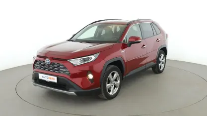 Gebraucht Toyota RAV4 Hybrid Lounge 120 PS (88 kW) 2019 Rot SUV