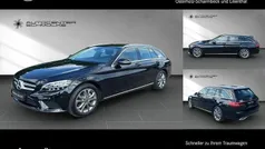 Lack obsidianschwarz (metallic) Gebraucht 2019 Mercedes C180 Avantgarde Kombi | 24.840 € (Guter Preis)