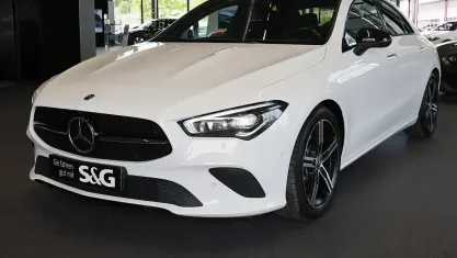 Begagnad Mercedes CLA250 Progressive 224 HK (164 kW) 2020 Vit Sedan
