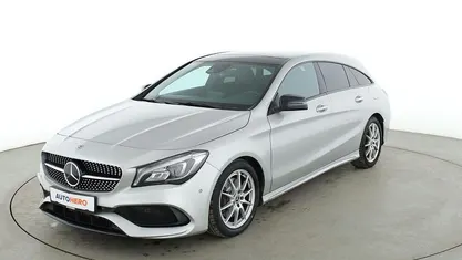 Grau Gebraucht 2018 Mercedes CLA250 Shooting Brake AMG line Kombi | 21.890 € (Fairer Preis)