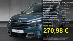 Met. tijuca blau Gebraucht 2021 Citroën C5 Aircross Shine SUV | 21.450 € (Fairer Preis)