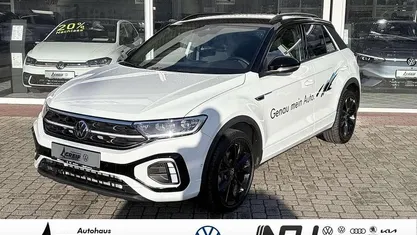 Pure white schwarz Gebraucht 2025 VW T-Roc R-line SUV | 32.900 € (Fairer Preis)