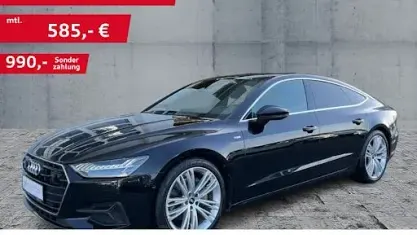 Gebraucht Audi A7 Sportback Comfort 245 PS (180 kW) 2021 Schwarz Kleinwagen