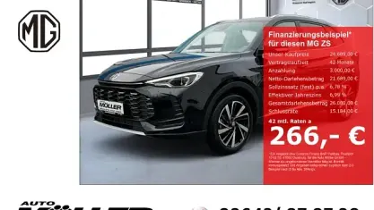 Neu MG ZS Luxury 197 PS (144 kW) 2026 Schwarz SUV