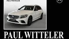 Manufaktur diamantweiß bright Gebraucht 2020 Mercedes C200 AMG line Kombi | 32.480 € (Etwas zu teuer)