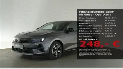Używany Opel Astra 131 KM (96 kW) 2024 Szary Hatchback