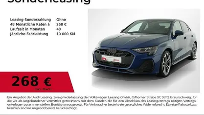 Ascariblau metallic Gebraucht 2025 Audi A3 Ambiente Limousine | 35.881 € (Fairer Preis)