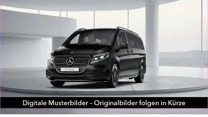Gebraucht Mercedes V300 Avantgarde 237 PS (174 kW) 2024 Obsidianschwarz Van / Kleinbus
